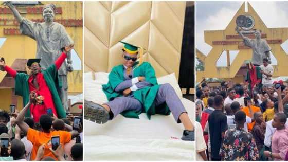 "Double blessings": Funnybros celebrates as he matriculates and hits 1m followers on IG, post goes viral