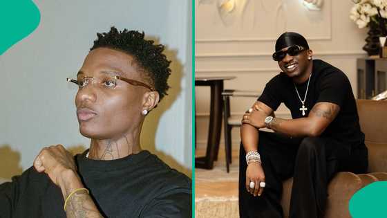 Juma Jux video calls Wizkid to discuss music, his reaction elicits heated talks: "Idolo too dey lie"