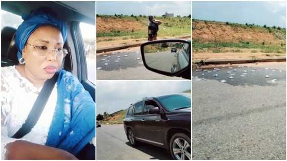 "That's how they do": Woman exposes tricks done with pure water on the road, warns people to beware