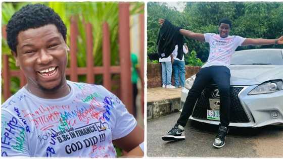 "I spent 10 years in university system": UNILAG student celebrates after getting degree, photos go viral
