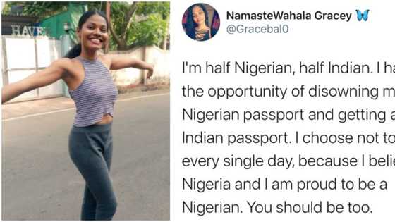 You dey brag with Indian passport: Funny reactions as dual citizen says she chose Nigeria over India