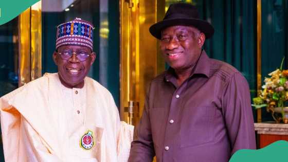 Breaking: Jonathan speaks on wordings of national anthem, sends key message to Tinubu