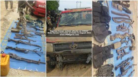 Jiragen NAF sun ragargaji motocin yakin Boko Haram, sojin kasa sun sheke 'yan ta'adda