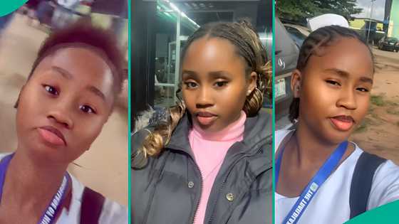 300 level student relocates to America, abandons her scholing in Nigeria, video trends