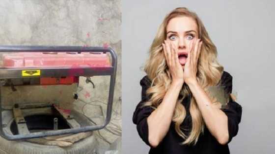 Nigerian man cries out as he wakes up to a looted generator, vows to go to babalawo