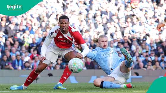 Debate sparks over Erling Haaland's goal as former referee claims foul on Gabriel Magalhaes