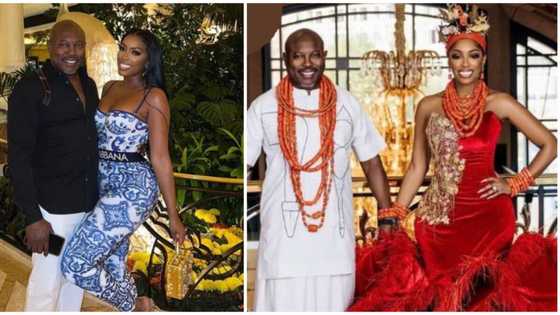 American reality star Porsha dons gorgeous traditIonal dress as she weds Nigerian beau, designer speaks