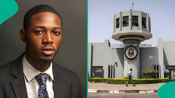 University of Ibadan graduate wins over 30 awards after finishing with high CGPA, shows off medals
