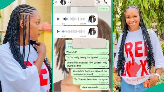 Chat surfaces as dad replies daughter 'ruthlessly' after she requested money for school project