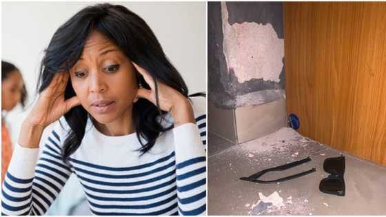 "I was in the bathroom": Nigerian woman cries out over damage her little daughter did, shares photo