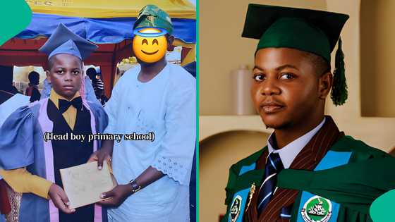 Caleb University student who was head boy in primary and secondary school graduates with honours