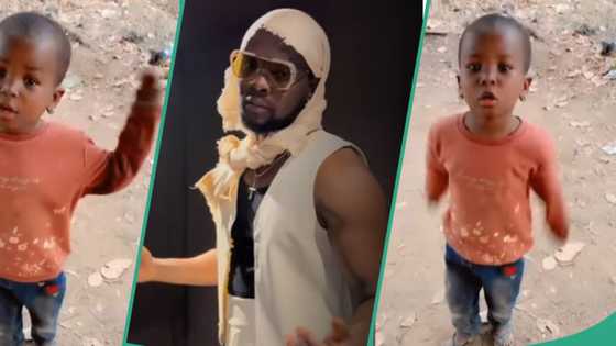 "Dis brings back memories": Kizz Daniel gives little girl N1m, clip of her singing TweTwe goes viral