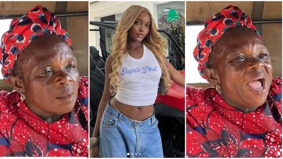 "Mama wey sabi": Sweet moment old woman asks Keke rider to play rush by Arya Starr, dances to it in video