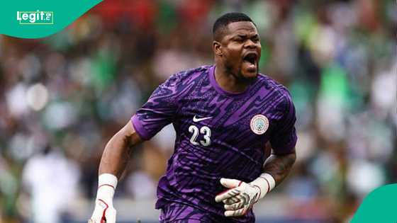 "Keep crying": Stanley Nwabali sends cryptic message after Super Eagles return for AFCON qualifiers