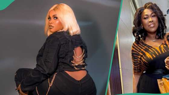 Uche Ogbodo shows off international passport to prove her age, Uche Jombo cautions: "Delete this"