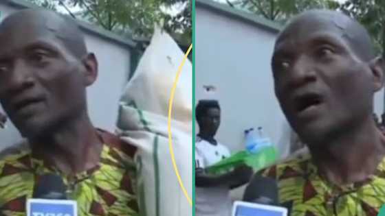 Nigerian father of 6 buys customs rice for N10k shares his experience of waiting for hours in queue