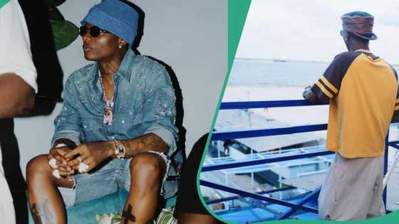"Big man doings": Wizkid acquires house next to his over people using it to peep on him from there
