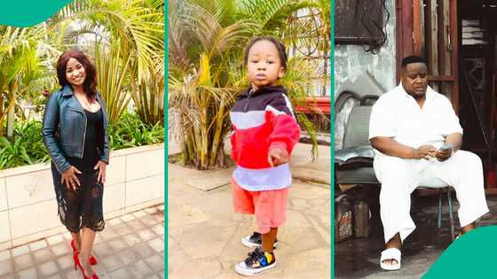 Hellen Ati sweetly addresses her son, boldly jabs at Cubana Chiefpriest, his kids: "Deadbeat father"