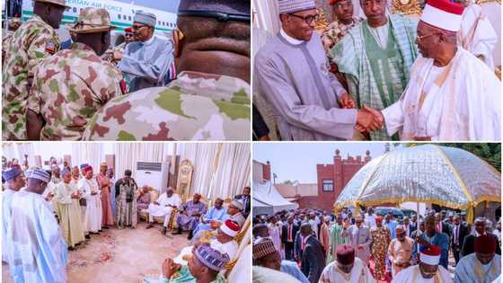 Ba zai yiwu Boko Haram su shigo Maiduguri ba tare sanin shugabanninku ba - Cewar Buhari a Borno