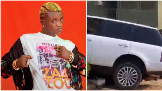 Evil people have used juju to touch my car: Portable rants as he crashes his Range Rover ride, vows to fix it