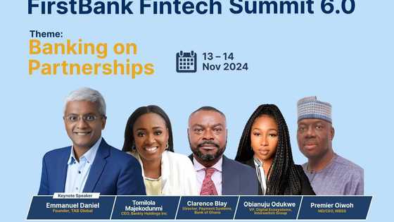 FirstBank hosts fintech summit 6.0, launches fintech innovators pitch programme