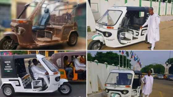 Bakano ya girgiza intanet, ya kera keke napep din da ta ba 'yan Najeriya mamaki