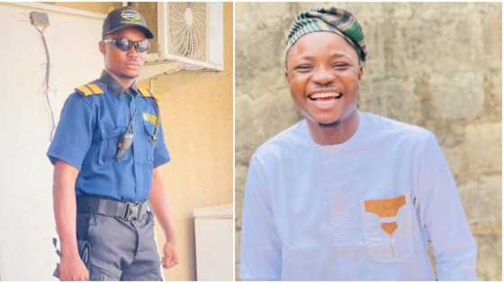 Viral security man dumped by girlfriend for earning N60k gets promoted, company triples his salary
