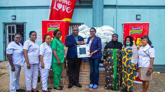 Dufil Prima Foods shows support for health care, donates medical supplies to Rauf Aregbesola PHC