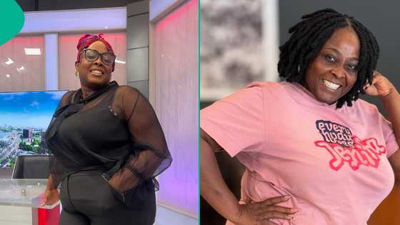 Omotunde 'Adaku' of Jenifa's Diary shares rigour of wrapping her body in waist trainer: "Not easy"