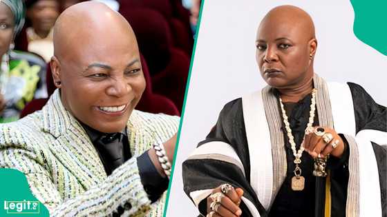 "God never bless me reach?": Charly Boy overjoyed as he welcomes great-grandchild at 75