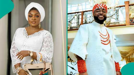 Davido, Eniola Badmus draw attention with their moment at Zlatan’s wedding