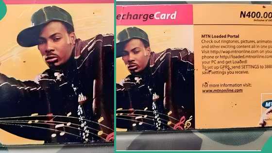 Man recognises model on old MTN Nigeria recharge card, says they used to live on same street