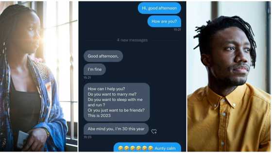 "Do you want to marry me?" 30-year-old Nigerian lady wows man who slid into her DM, their hilarious chat leaks