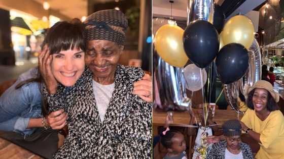 Social media reacts as woman honours grandma who clocks 100 years