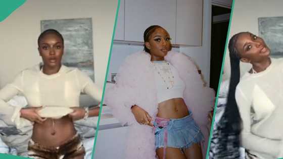 Ayra Starr buzzes internet as she pulls top to display her slender curves in a racy bedroom video