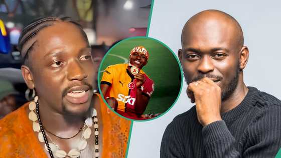 Osimhen: VDM taunts MC Jollof for shading Galatasaray star after PSG UCL win, "Jealousy go wound U"