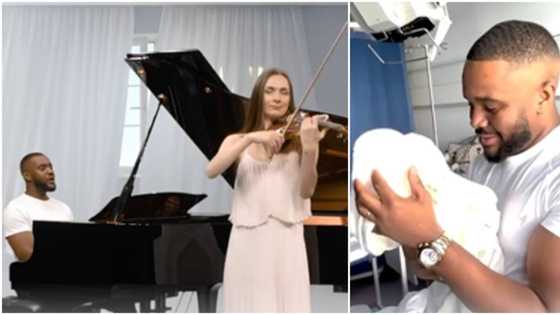 Williams Uchemba moves fans to tears as he dedicates emotional song to newborn daughter