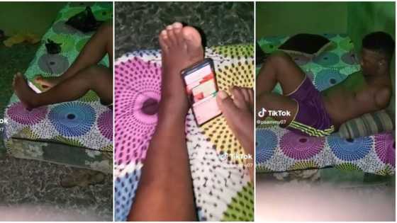 "He is so fast": Young man without hands operates WhatsApp with his legs, types quickly in stunning video
