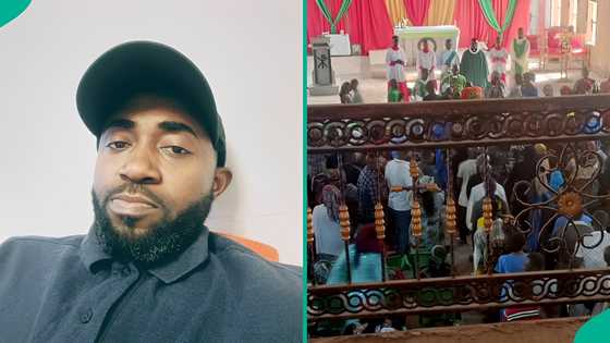 Drama as late man’s wives fight inside church during his burial thanksgiving, member spills details