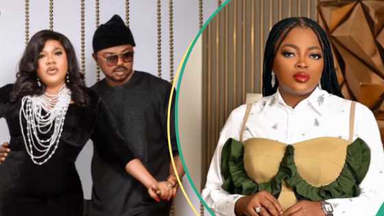 Toyin Abraham’s husband ignites reactions with intense message during Funke Akindele controversy