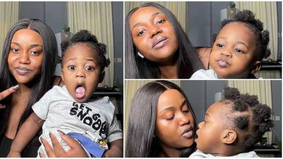 Davido's Chioma and Ifeanyi break the internet with adorable mother and son photos