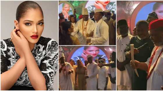 Sweet videos from Elizabeth Rich’s 40th birthday dinner party trend, Pete Edochie, Kanayo, others present