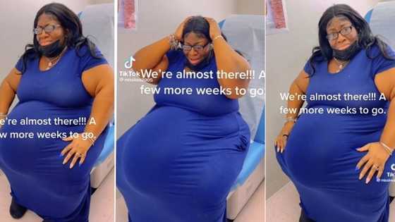 "What exactly is she having": Plus-sized woman displays huge baby bump, video trends