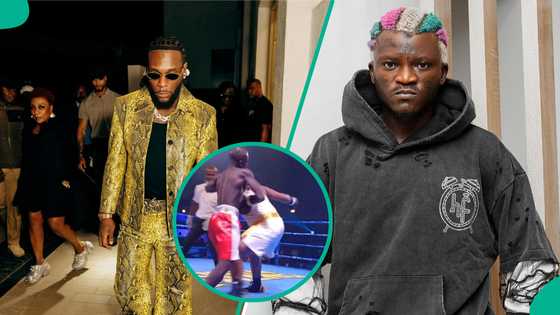 Burna Boy appreciates Portable with N20 Million for beating up Speed Darlington in boxing match