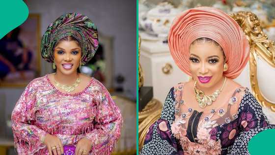 Iyabo Ojo takes beef with Lizzy Anjorin to another level, confronts with objects: “This one enter”