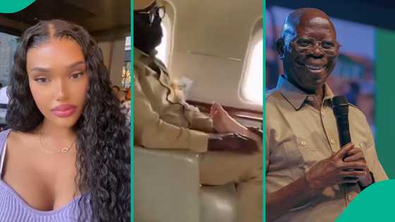South African adult creator breaks silence on viral private jet video with Oshiomhole