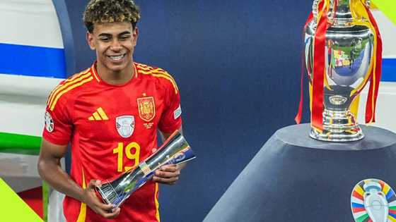 Lamine Yamal: Spain sensation wins Young Player award at Euro 2024 after smashing Pele's record