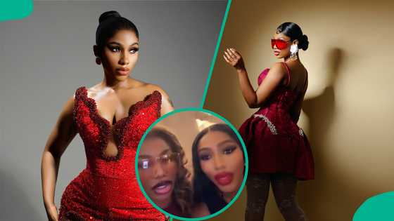 BBNaija's Tacha & Mercy Eke celebrate 4 years of beautiful friendship, video trends: "Lips na water"
