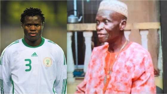 Tears as Super Eagles legend announces death of his father