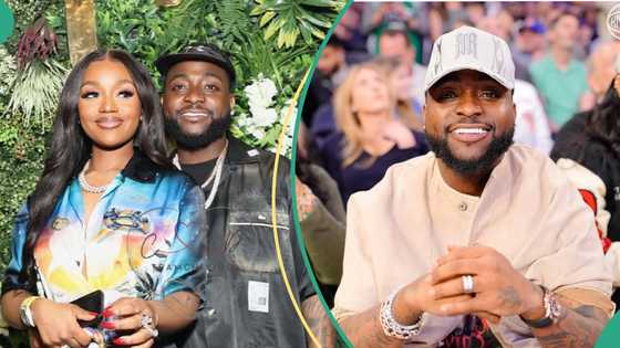 Davido’s twins trend as fans generate AI picture of singer’s children: “Facebook people don land”
